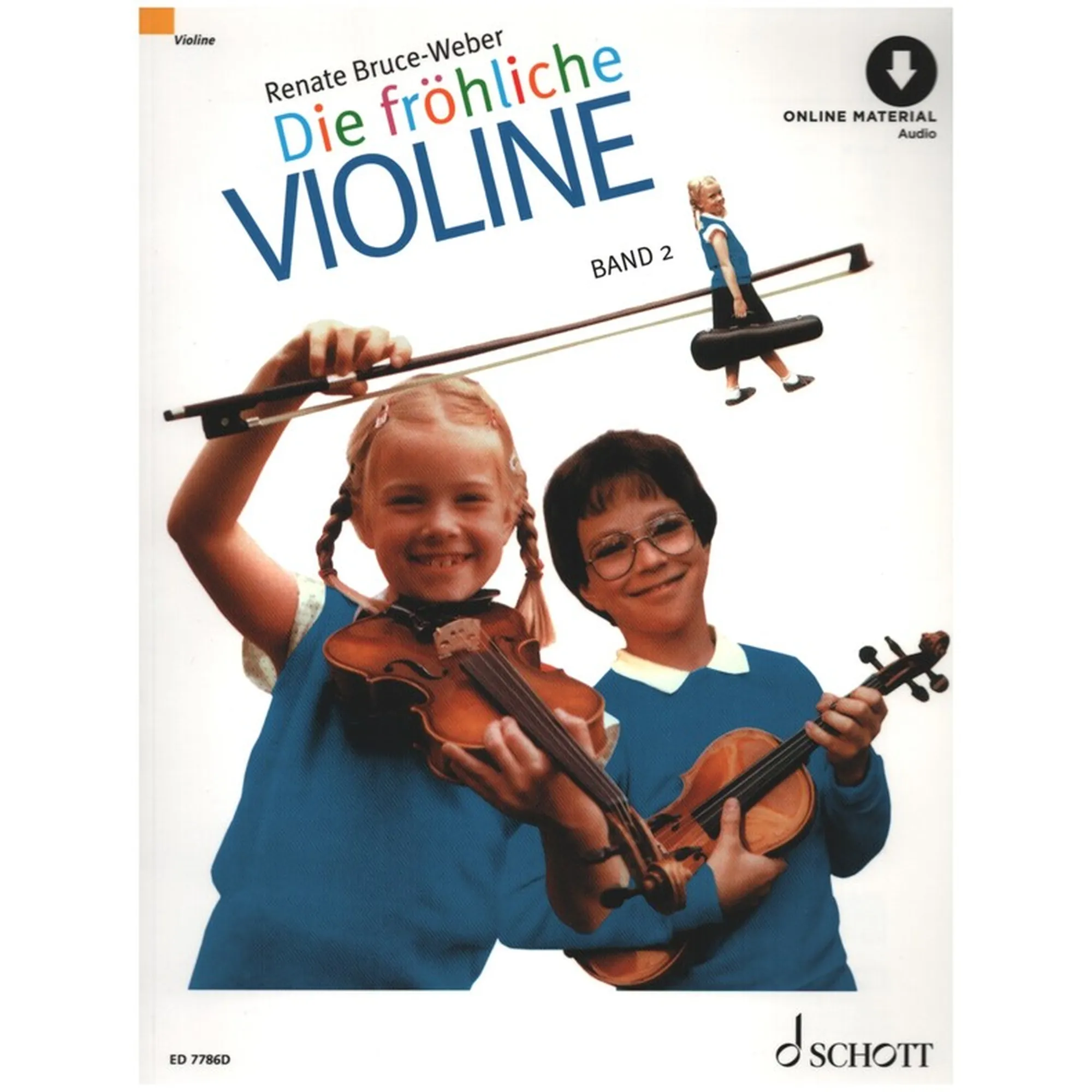 Vorderes Coverbild Die fröhliche Violine 2