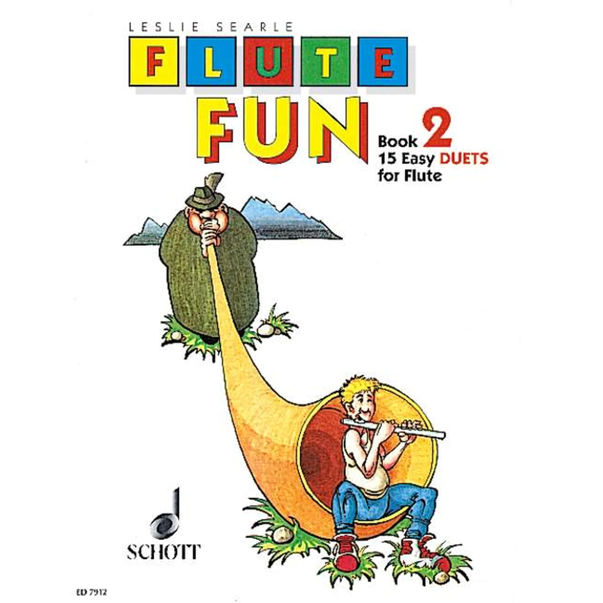 Vorderes Coverbild Flute Fun 2 - 15 easy Duets for flute
