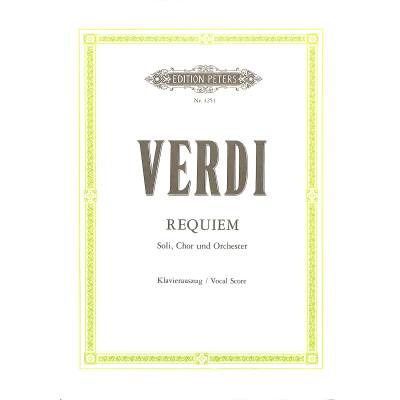 Vorderes Coverbild Messa da Requiem