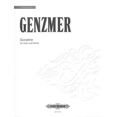 Vorderes Coverbild Sonatine