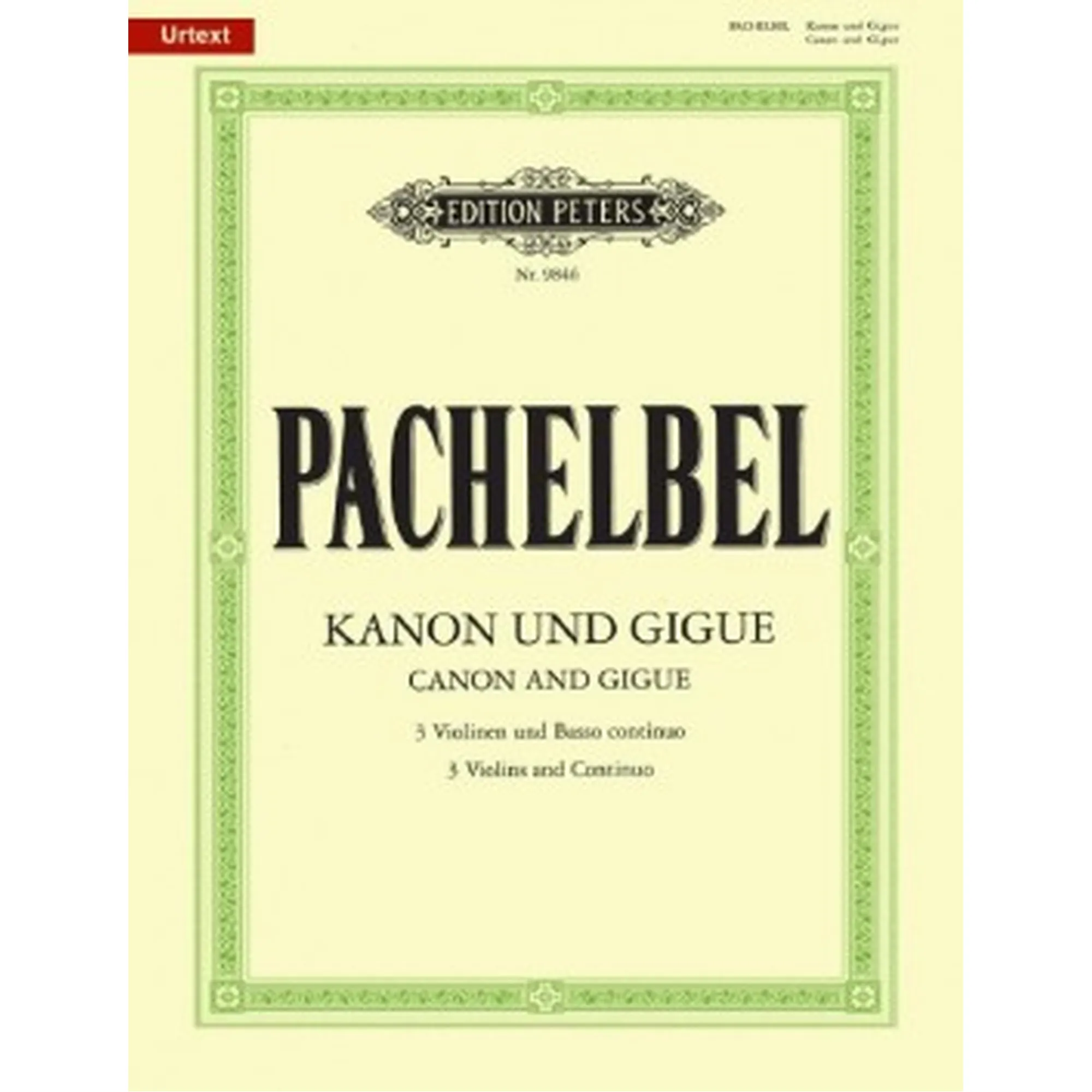 Vorderes Coverbild Kanon & Gigue