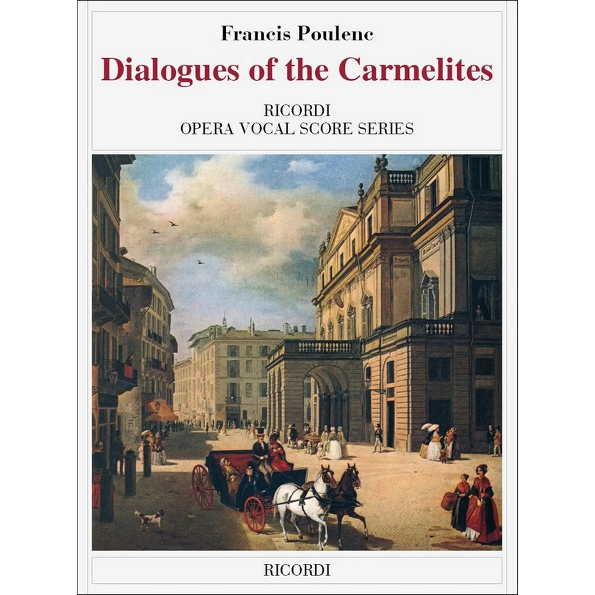 Vorderes Coverbild Dialogue des Carmélites - Oper