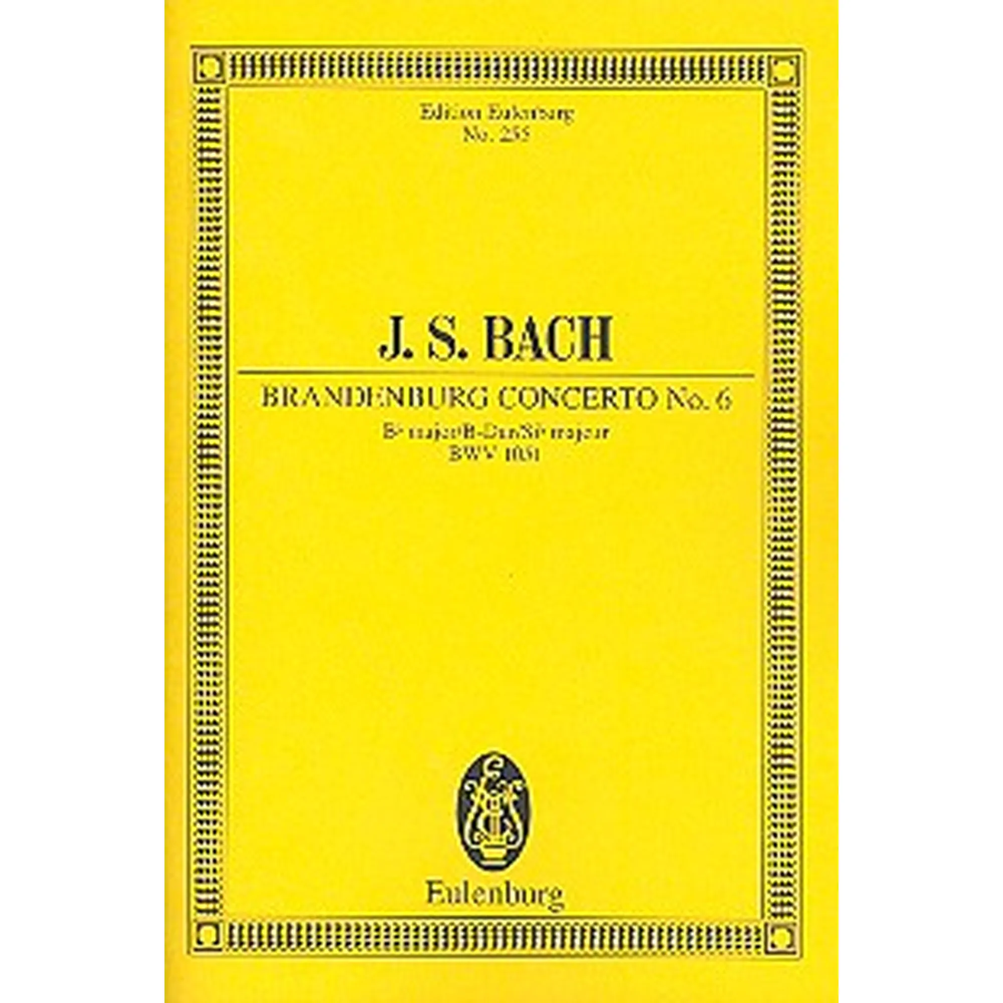 Anderes Coverbild Brandenburgisches Konzert & B-Dur BWV 1051