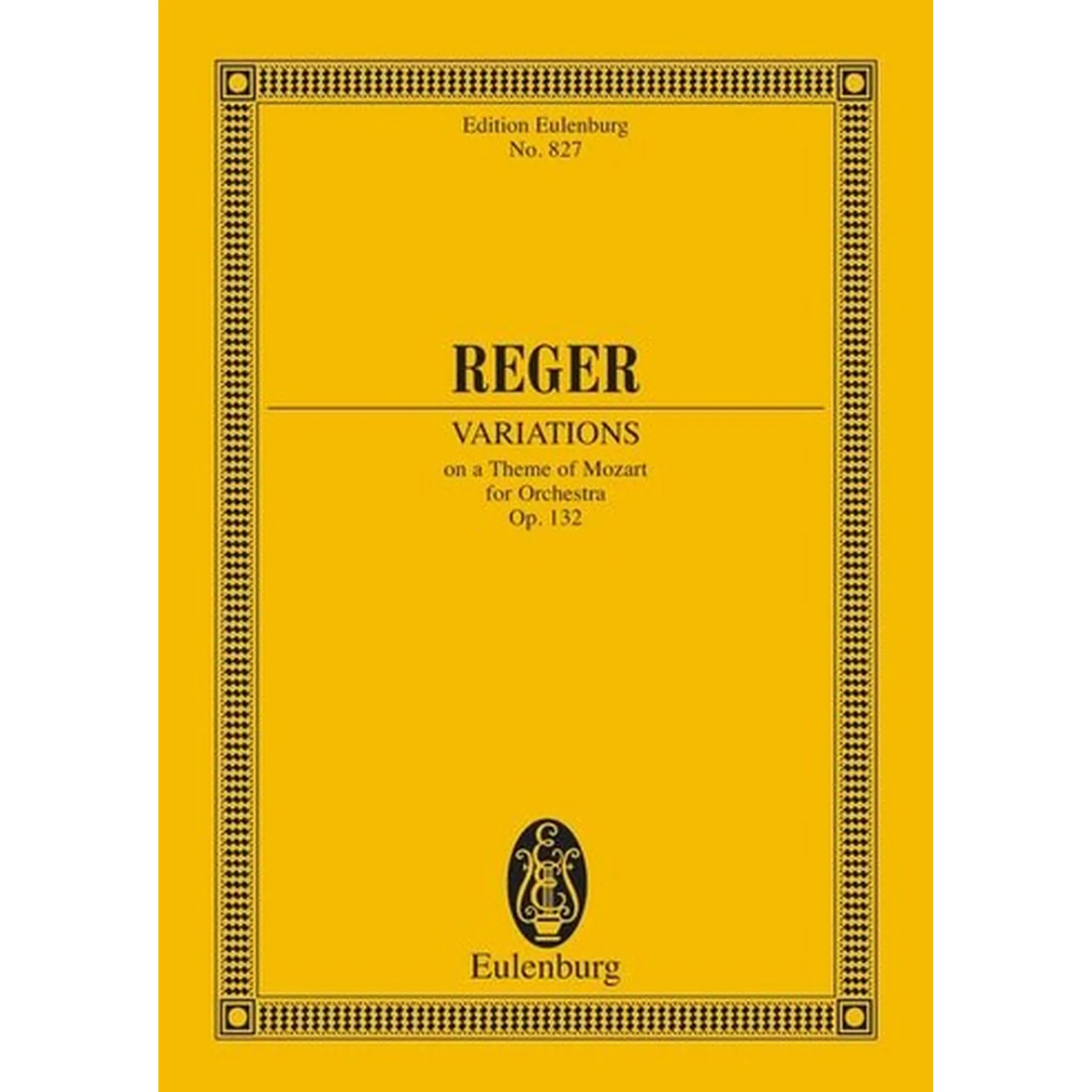 Vorderes Coverbild Variationen + Fuge über ein Thema von Mozart