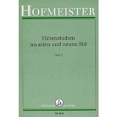 Vorderes Coverbild Flötenstudien im alten und neuen Stil 2