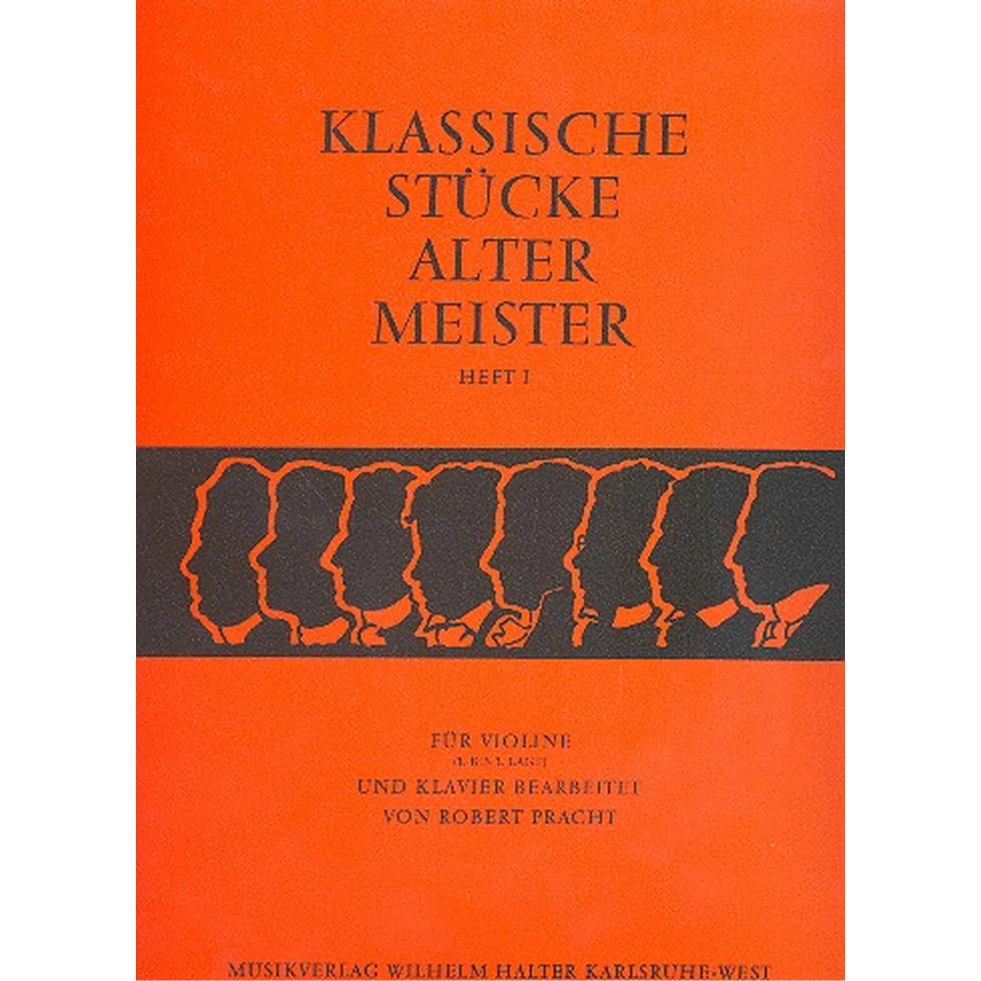 Vorderes Coverbild Klassische Stücke alter Meister 1