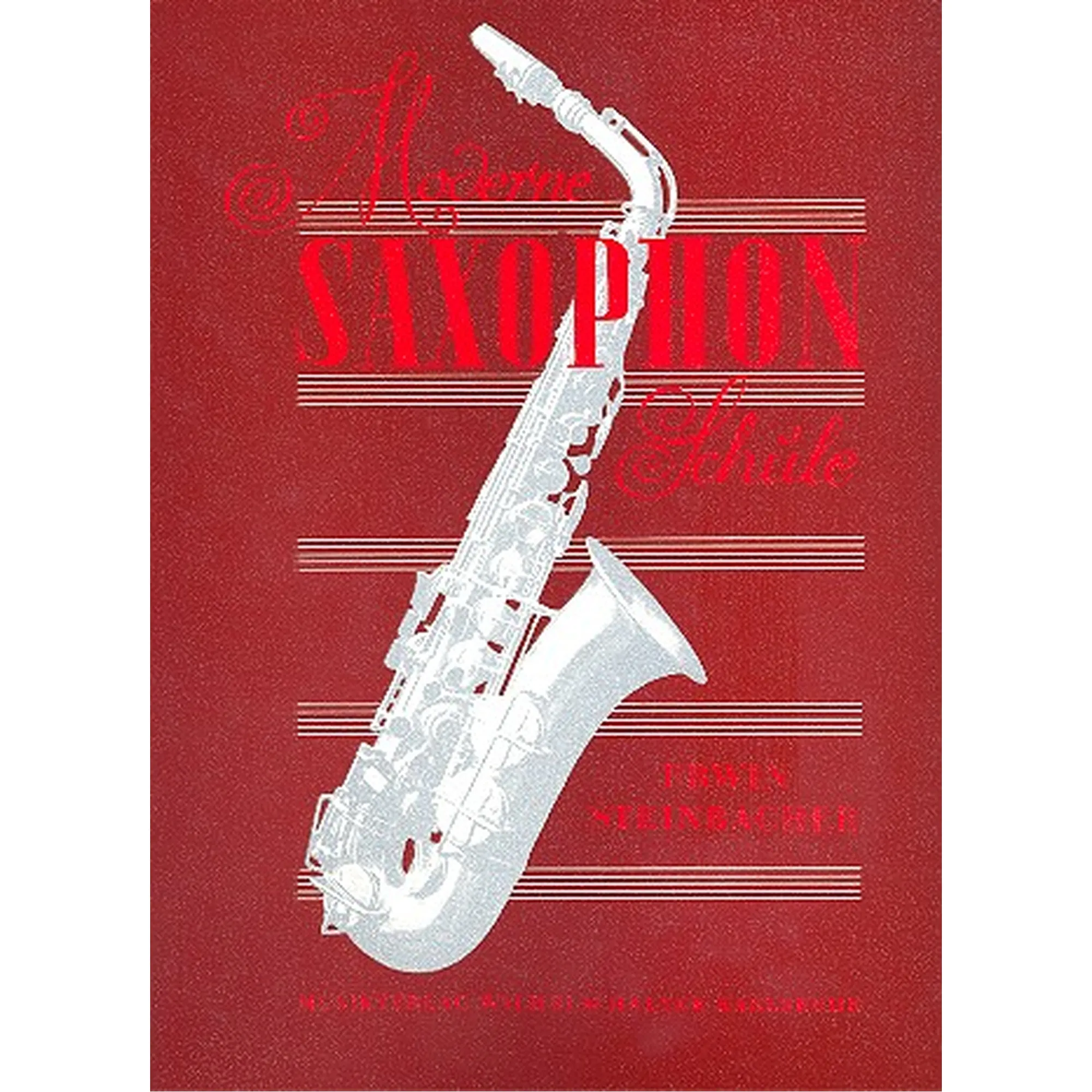 Vorderes Coverbild Moderne Saxophonschule