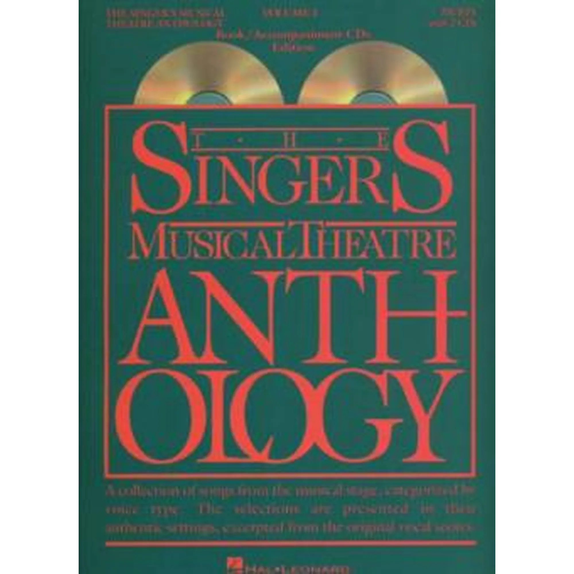 Vorderes Coverbild Singer's Musical Theatre Anthology Vol. 1