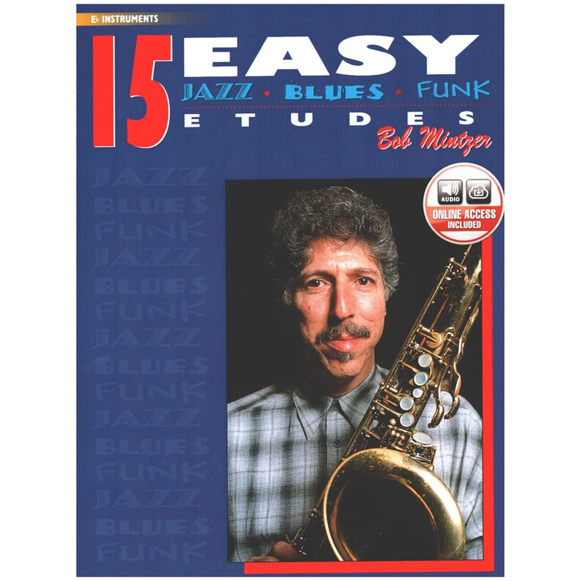Vorderes Coverbild 15 easy Jazz, Blues & Funk Etudes