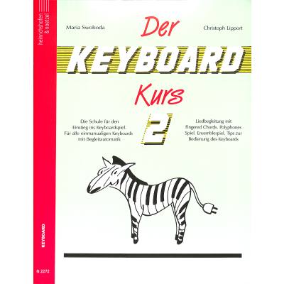Vorderes Coverbild Der Keyboard Kurs 2