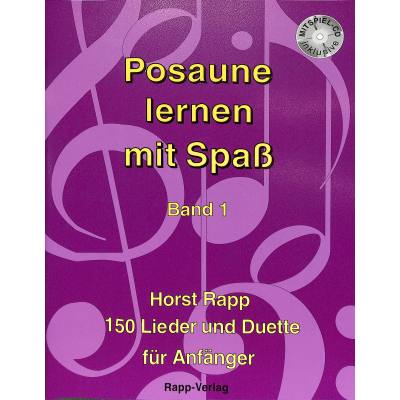 Vorderes Coverbild Posaune lernen mit Spaß 1