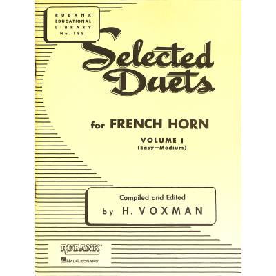 Vorderes Coverbild Selected Duets 1