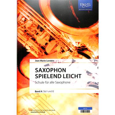 Vorderes Coverbild Saxophon spielend leicht A