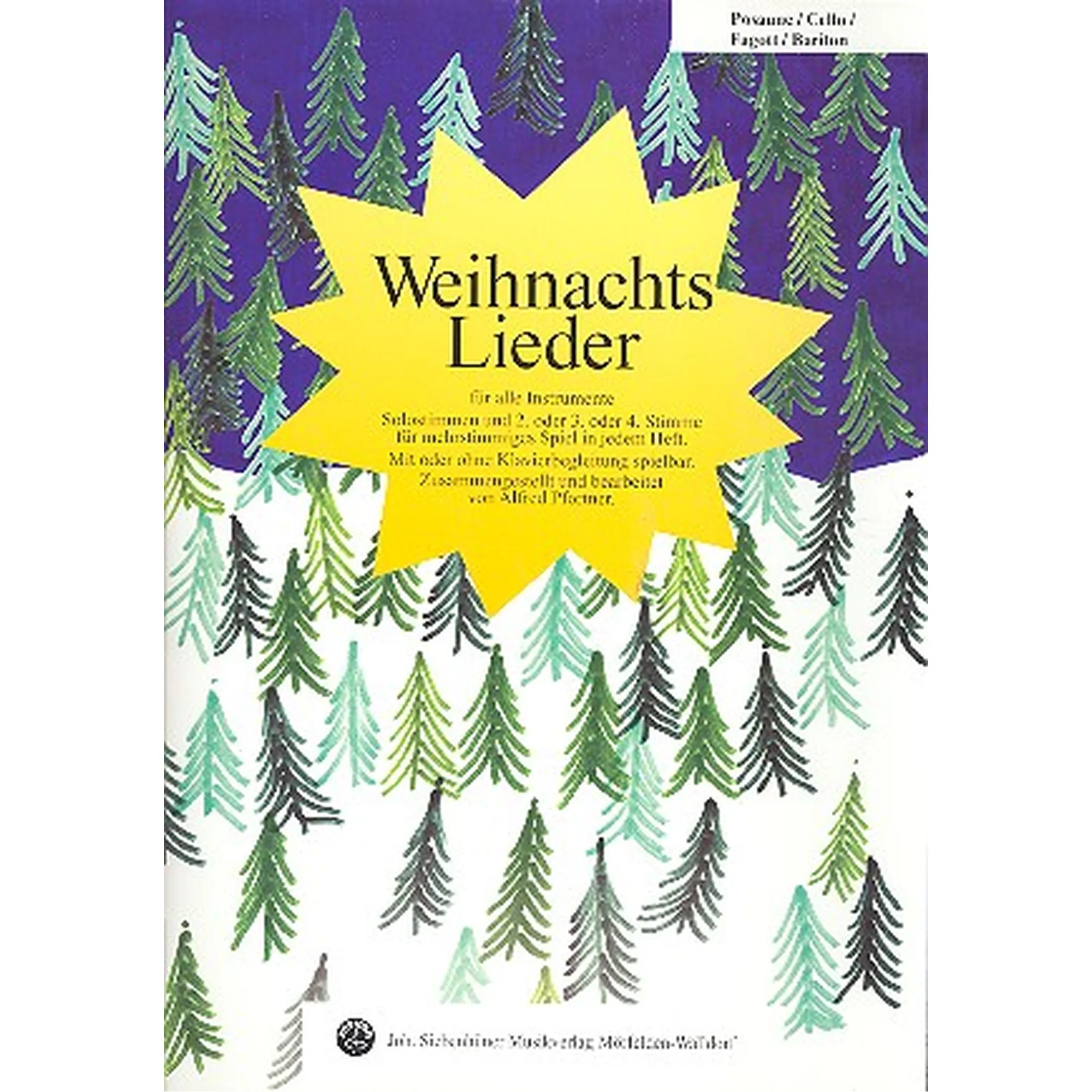 Vorderes Coverbild Weihnachtslieder
