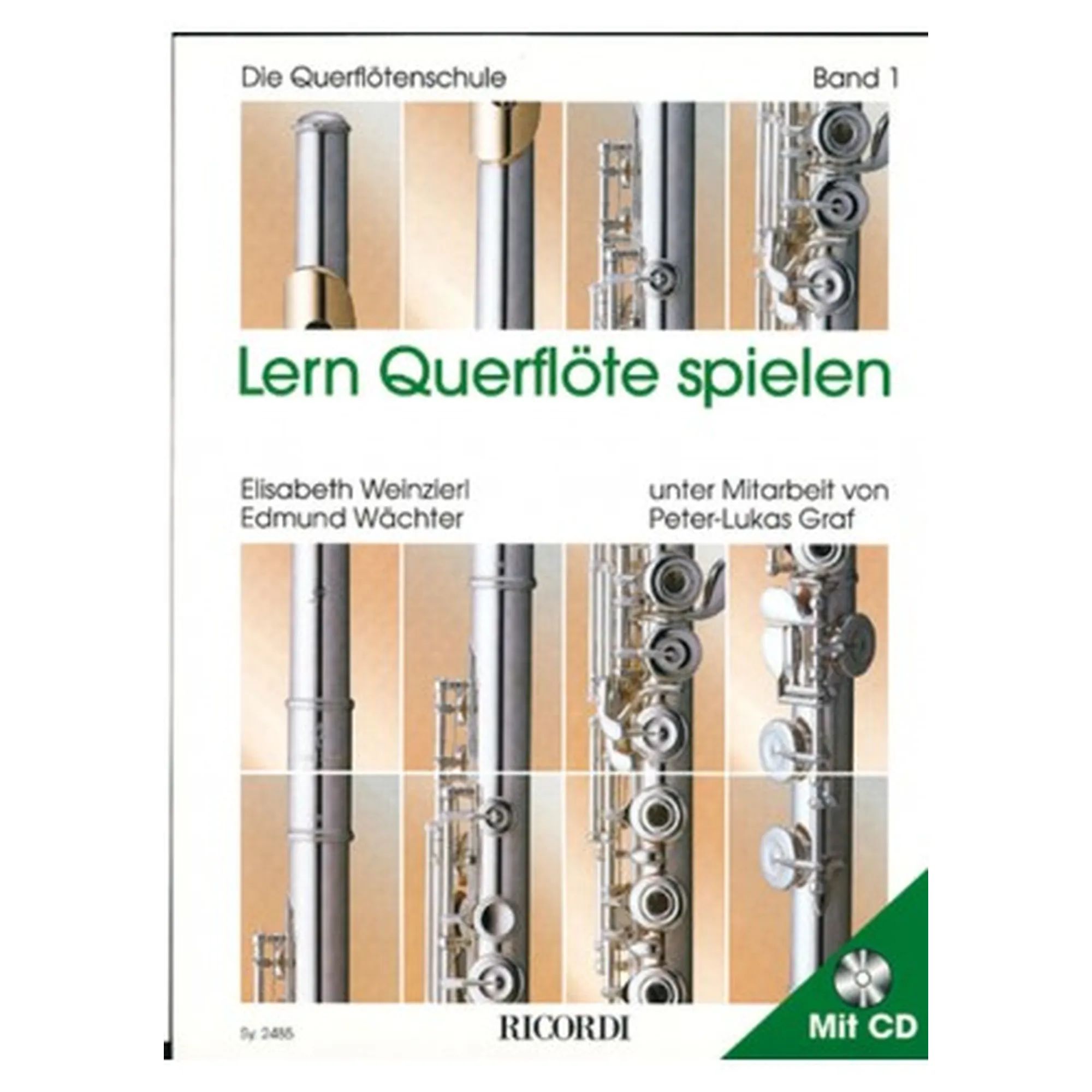 Vorderes Coverbild Lern Querflöte spielen 1