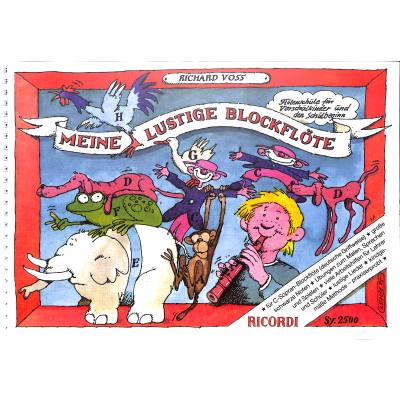 Vorderes Coverbild Meine lustige Blockflöte 1