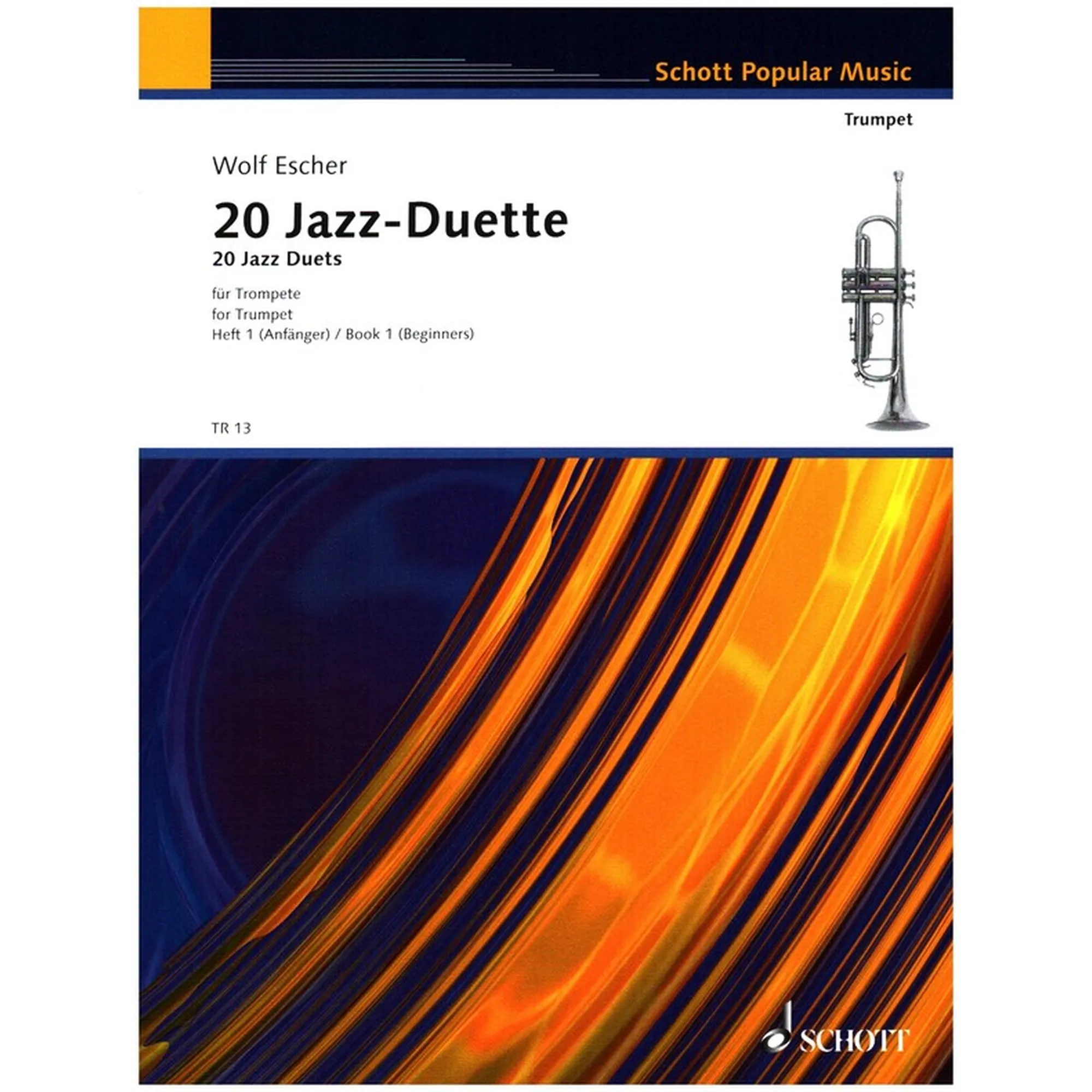 Vorderes Coverbild 20 Jazz-Duette für Trompeten