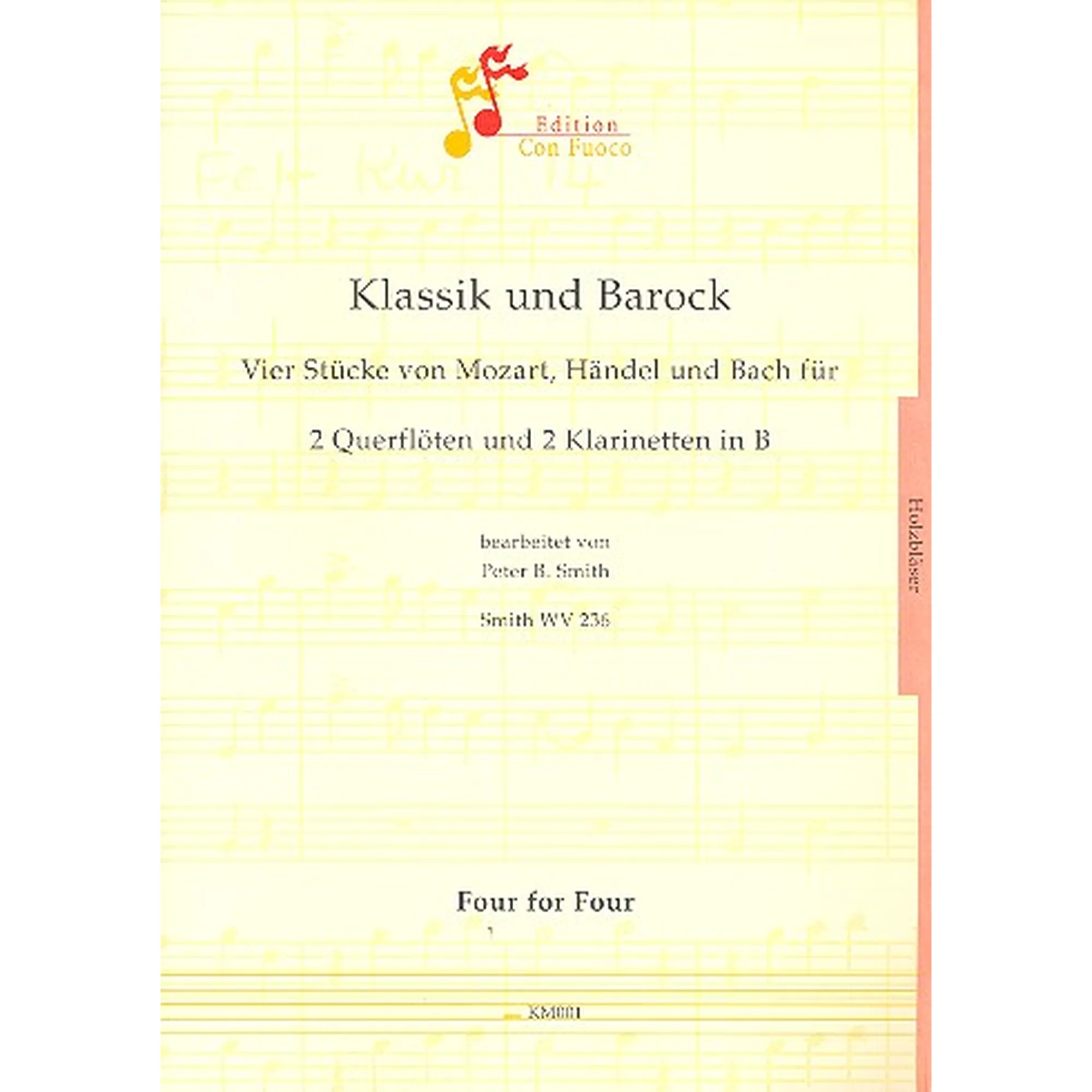 Vorderes Coverbild Klassik und Barock - 4 Stücke