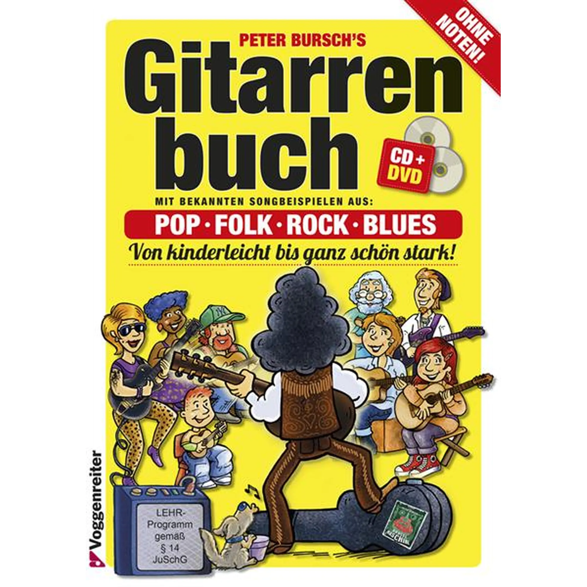 Vorderes Coverbild Gitarrenbuch 1