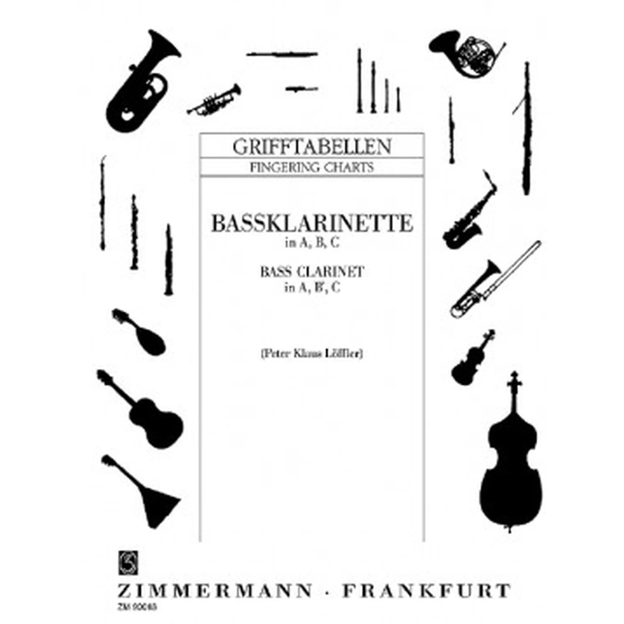 Vorderes Coverbild GRIFFTABELLE BASSKLARINETTE