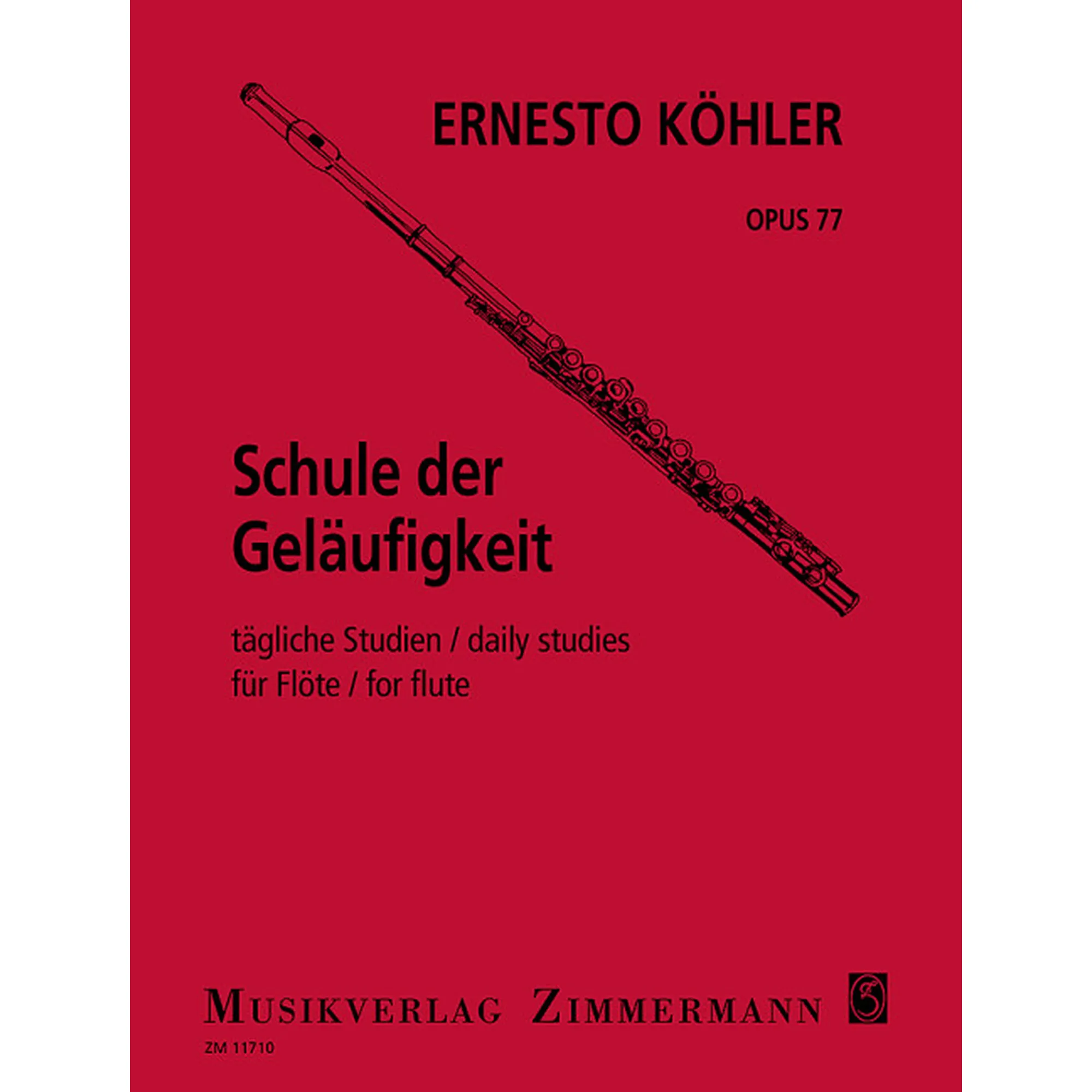 Vorderes Coverbild Schule der Geläufigkeit, op. 77