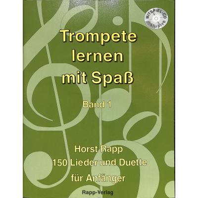 Vorderes Coverbild Trompete lernen mit Spaß 1