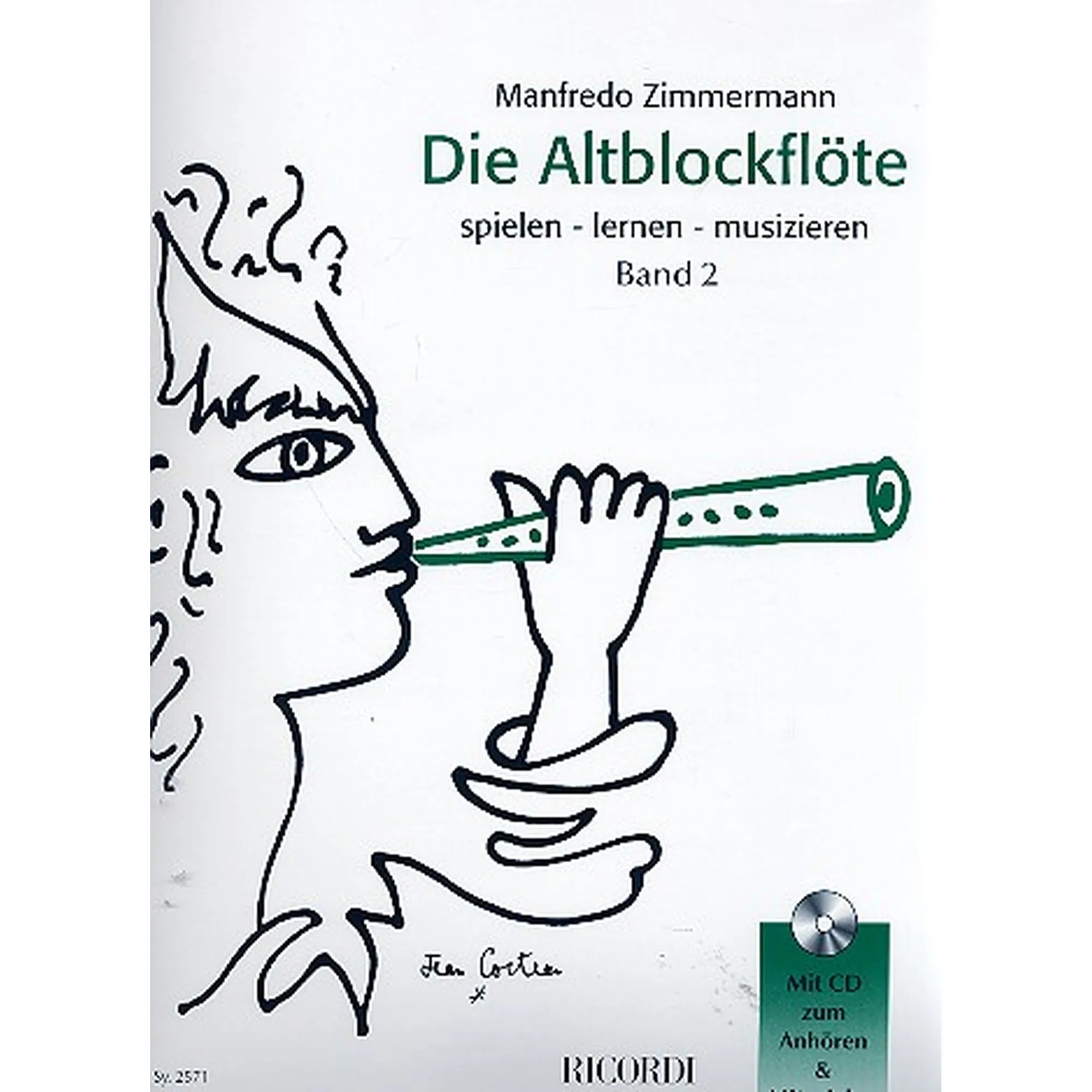 Vorderes Coverbild Die Altblockflöte 2
