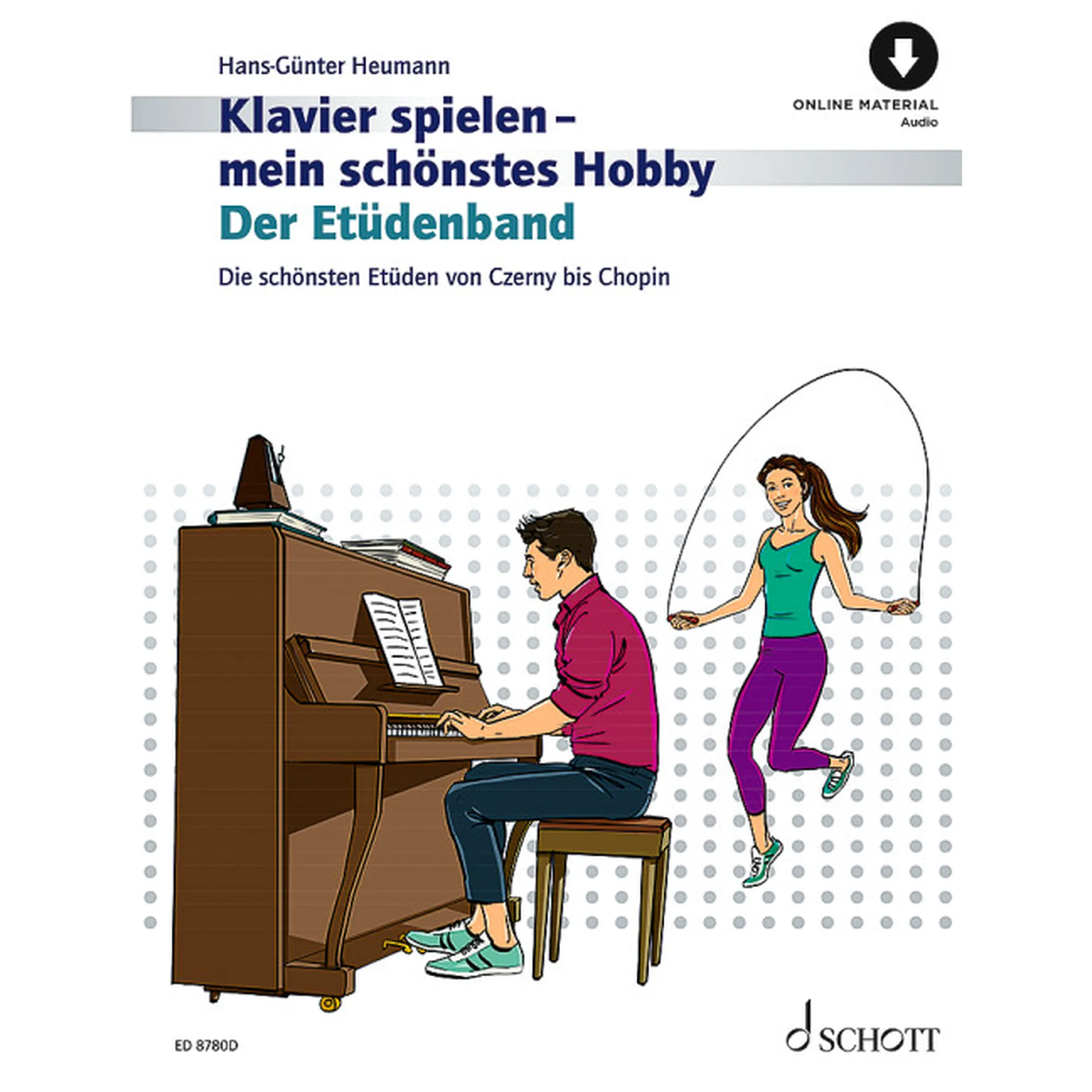 Vorderes Coverbild Klavierspielen Mein schönstes Hobby: Der Etüdenband