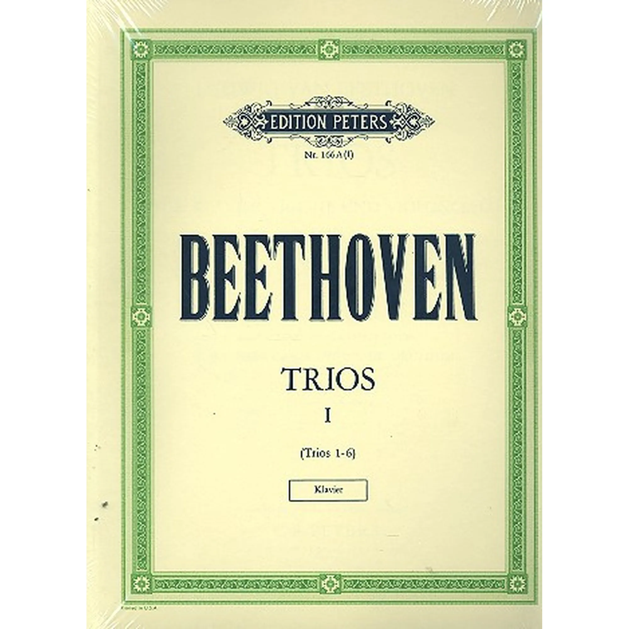 Vorderes Coverbild Klaviertrios 1 (Trios 1-6) - Antiquariat