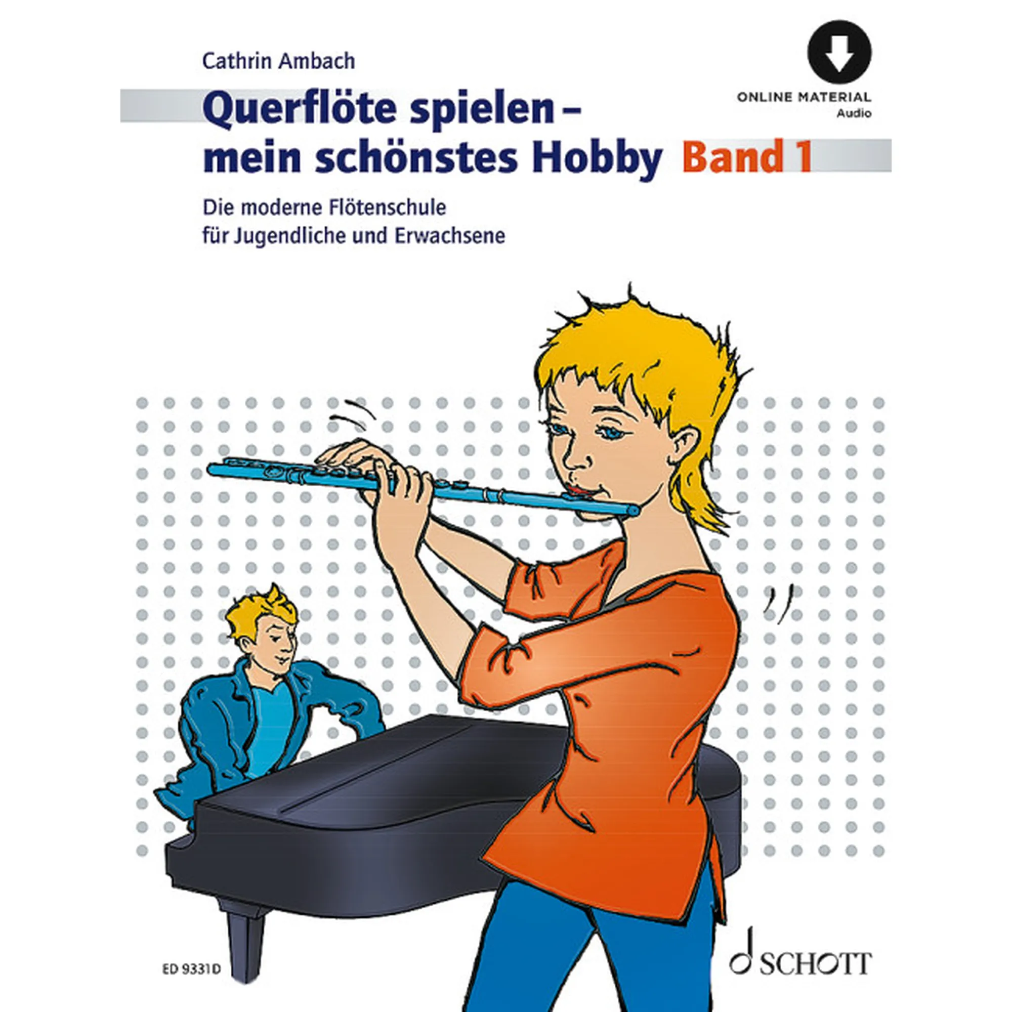 Vorderes Coverbild Querflöte spielen - Mein schönstes Hobby 1
