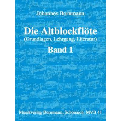 Vorderes Coverbild Die Altblockflöte 1