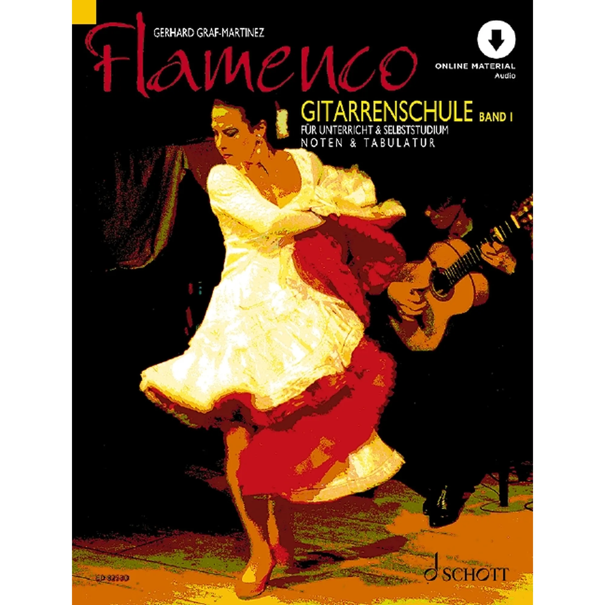 Vorderes Coverbild Flamenco Gitarrenschule 1