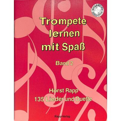 Vorderes Coverbild Trompete lernen mit Spaß 2