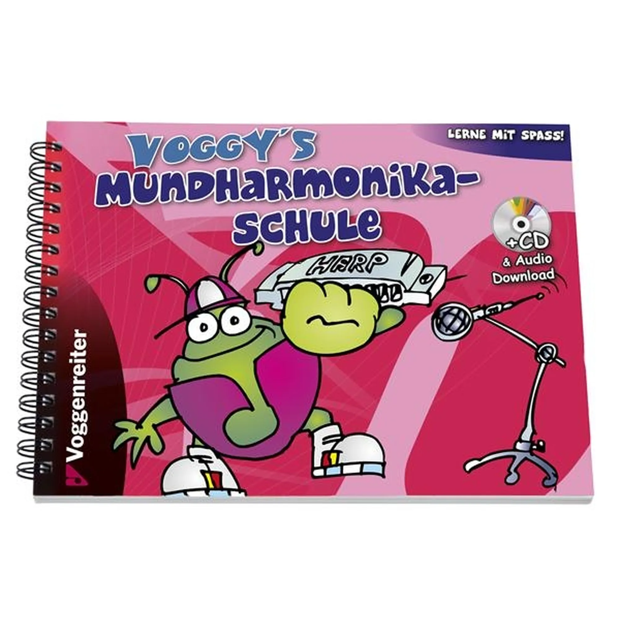 Vorderes Coverbild Voggy´s Mundharmonikaschule