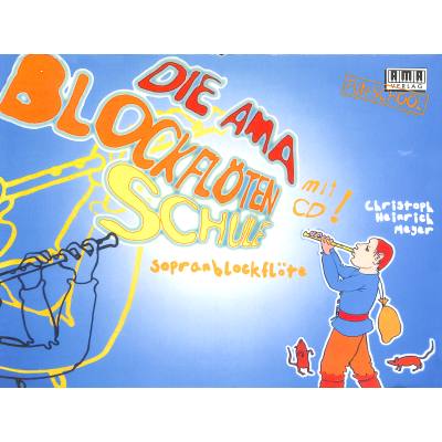 Vorderes Coverbild AMA Blockflötenschule 1