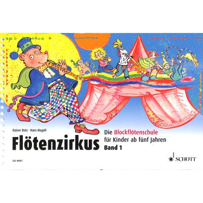 Vorderes Coverbild Flötenzirkus 1