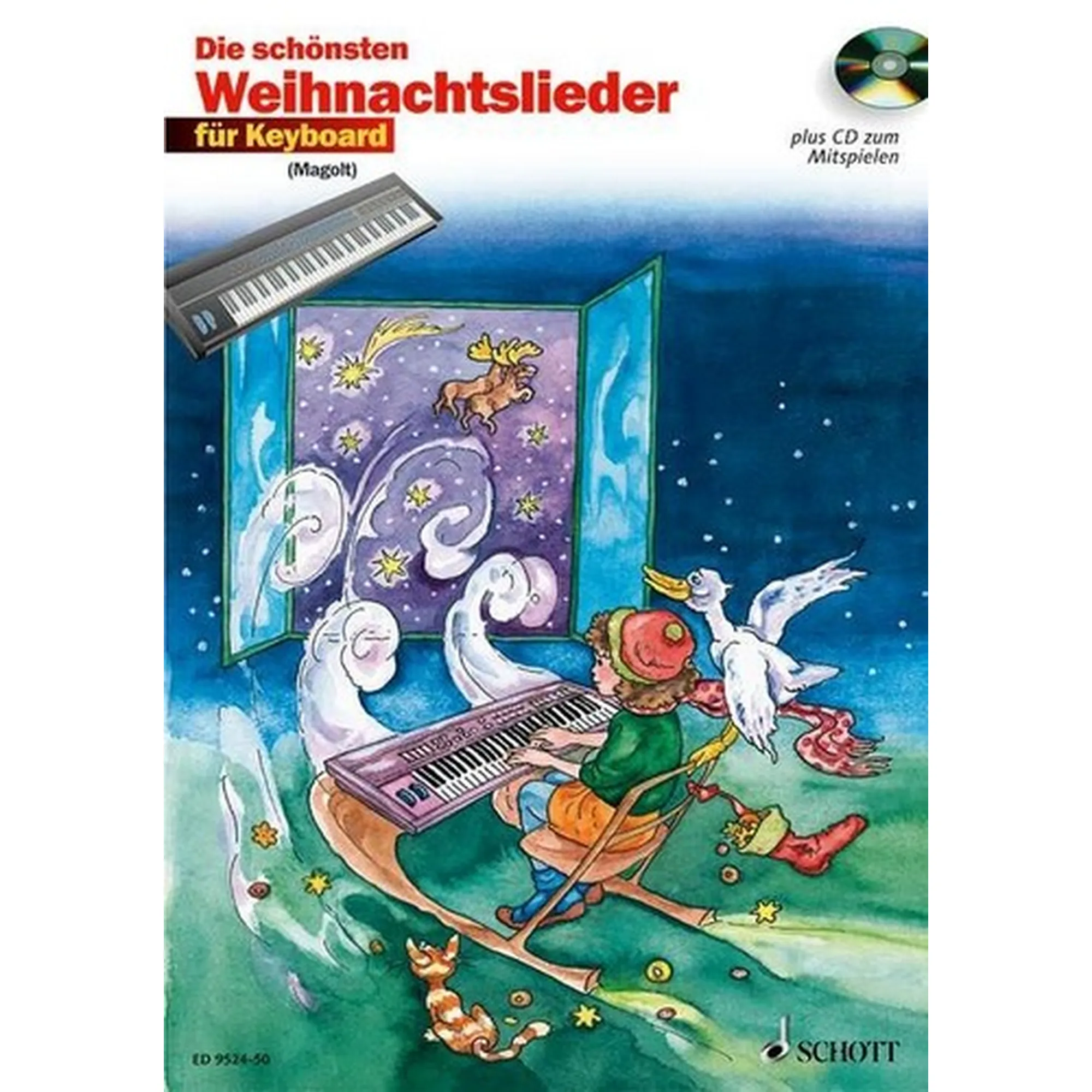 Vorderes Coverbild Die Schönsten Weihnachtslieder - Keyboard