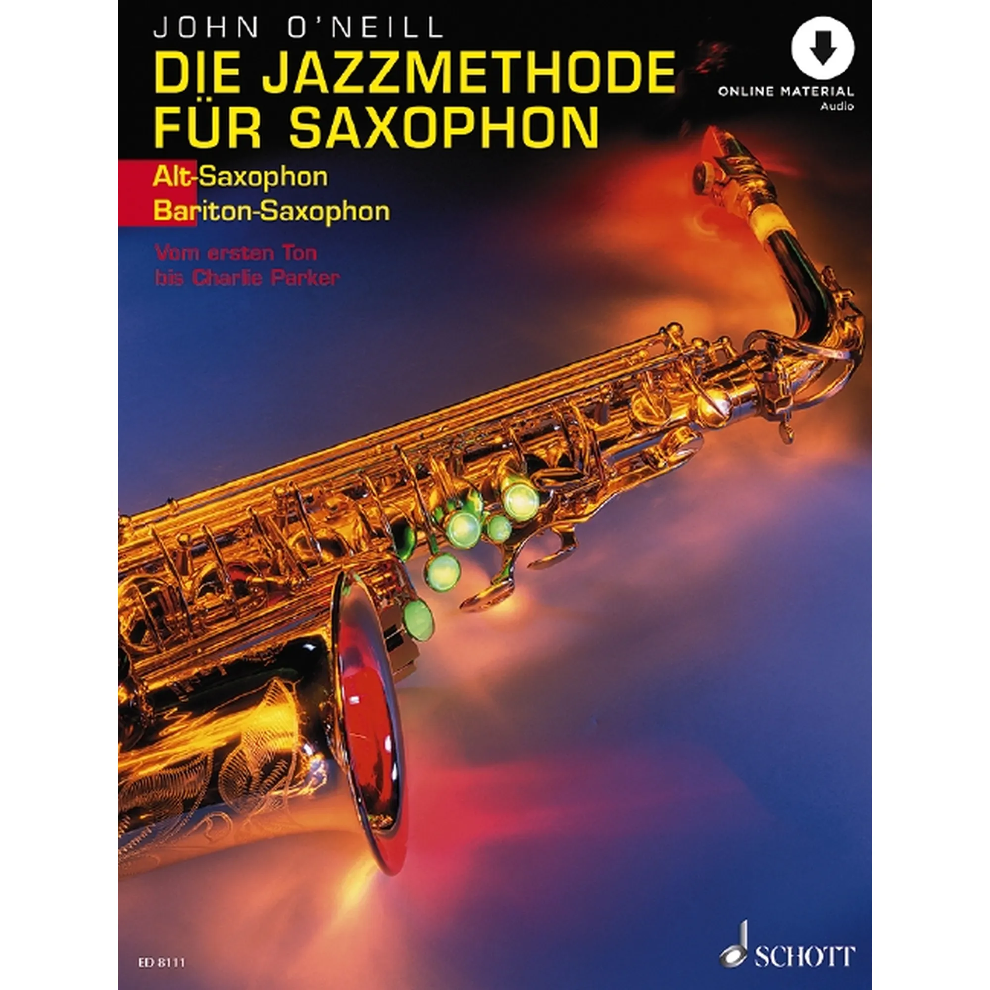 Vorderes Coverbild Die Jazzmethode für Saxophon 1