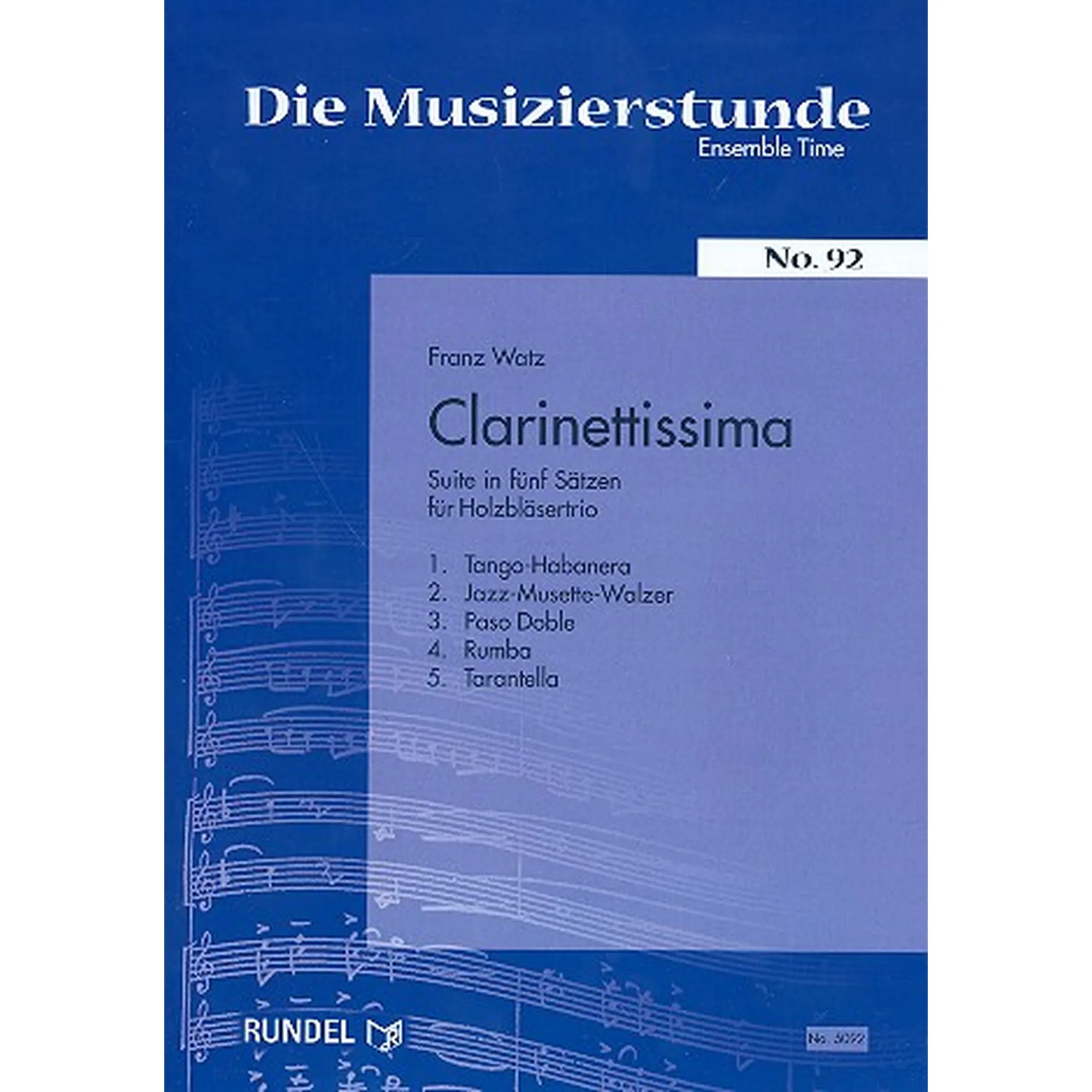 Vorderes Coverbild Clarinettissima
