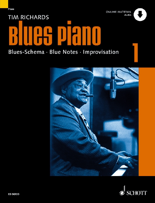 Vorderes Coverbild Blues Piano 1