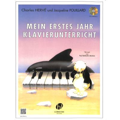 Vorderes Coverbild Mein erstes Jahr Klavierunterricht