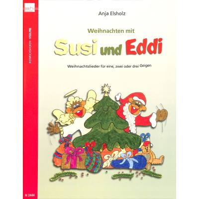 Vorderes Coverbild Weihnachten mit Susi und Eddi