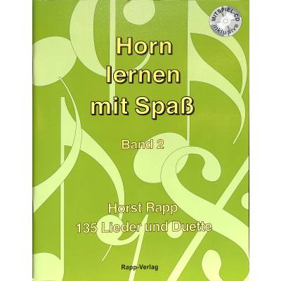Vorderes Coverbild Horn lernen mit Spass 2