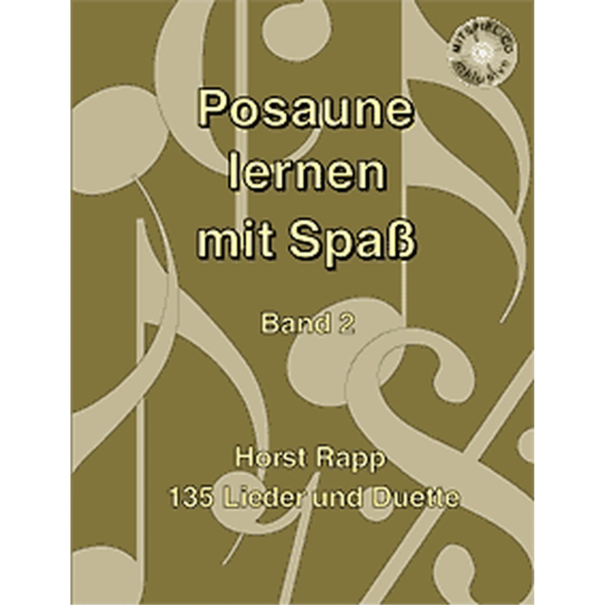 Vorderes Coverbild Posaune lernen mit Spaß 2
