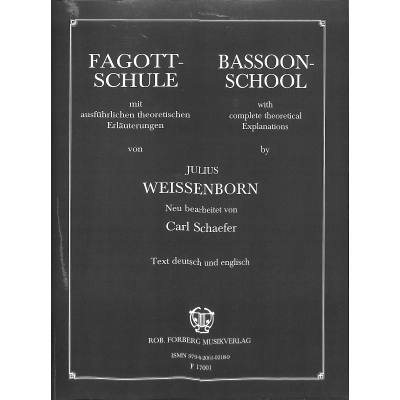 Vorderes Coverbild Fagottschule