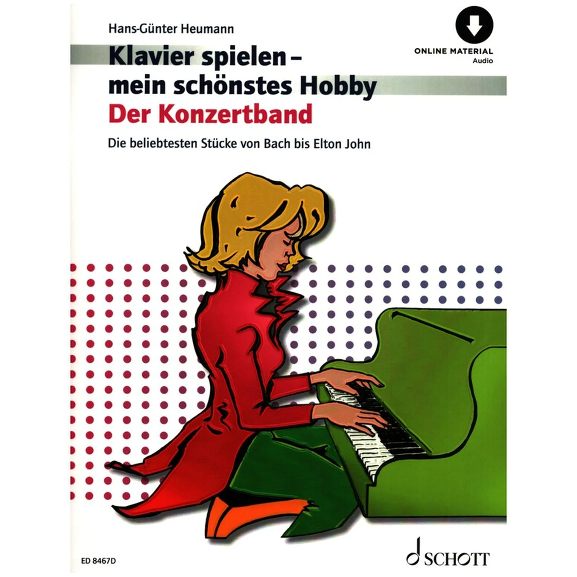 Vorderes Coverbild Der Konzertband - Klavierspielen mein schönstes Hobby