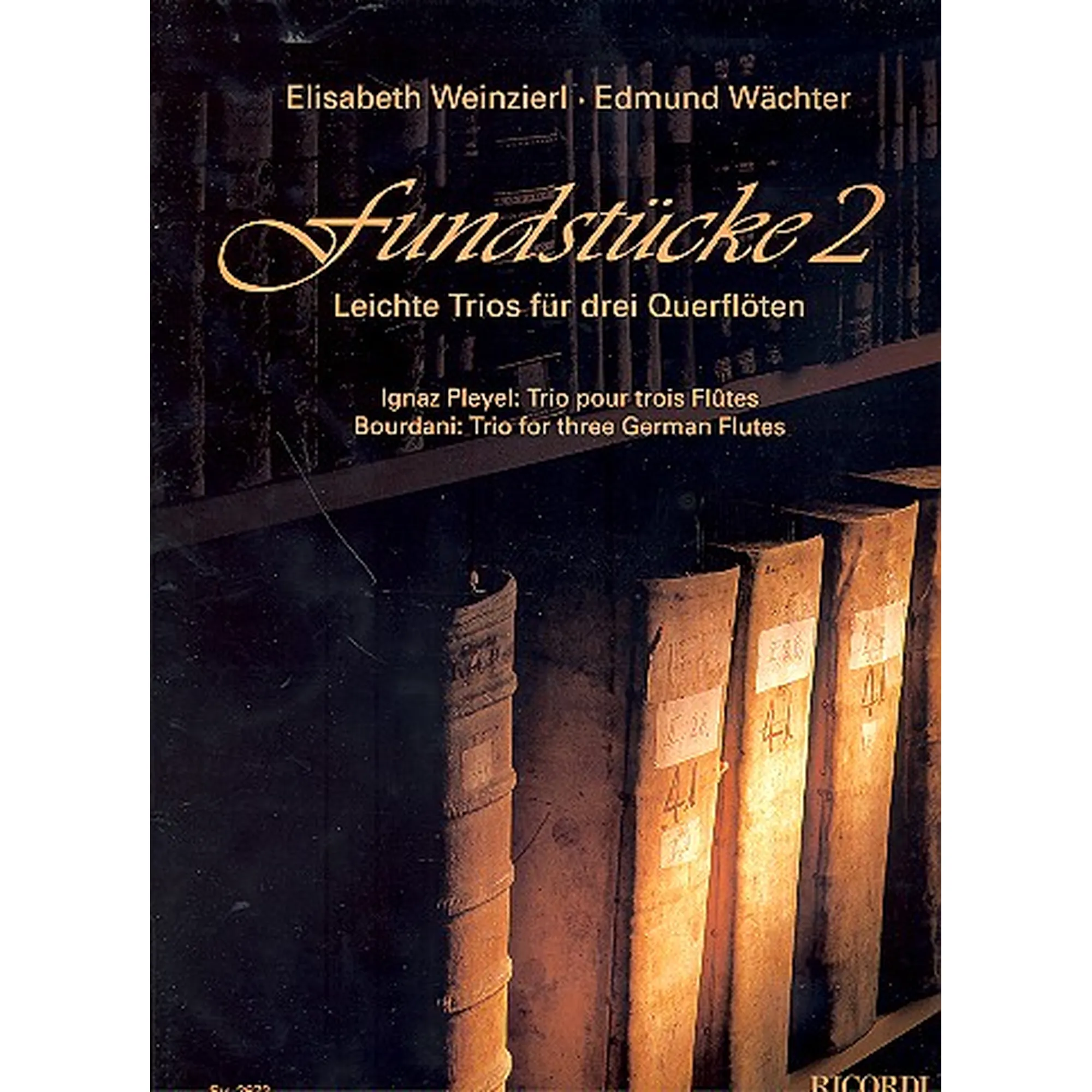 Vorderes Coverbild Fundstücke Band 2, Trios für Querflöten