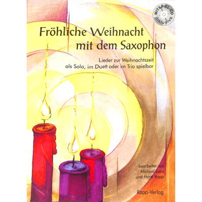 Vorderes Coverbild Fröhliche Weihnacht mit dem Saxophon