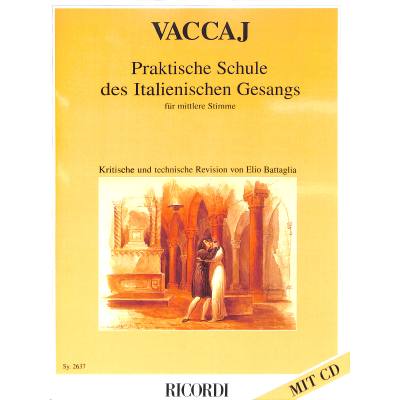 Vorderes Coverbild Praktische Schule des italienischen Gesangs