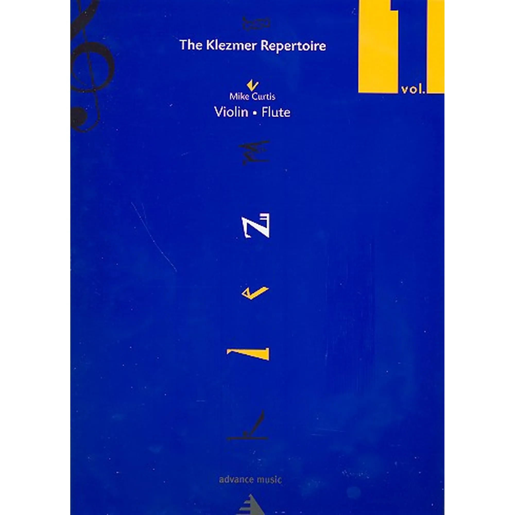 Vorderes Coverbild Klezmer Repertoire 1